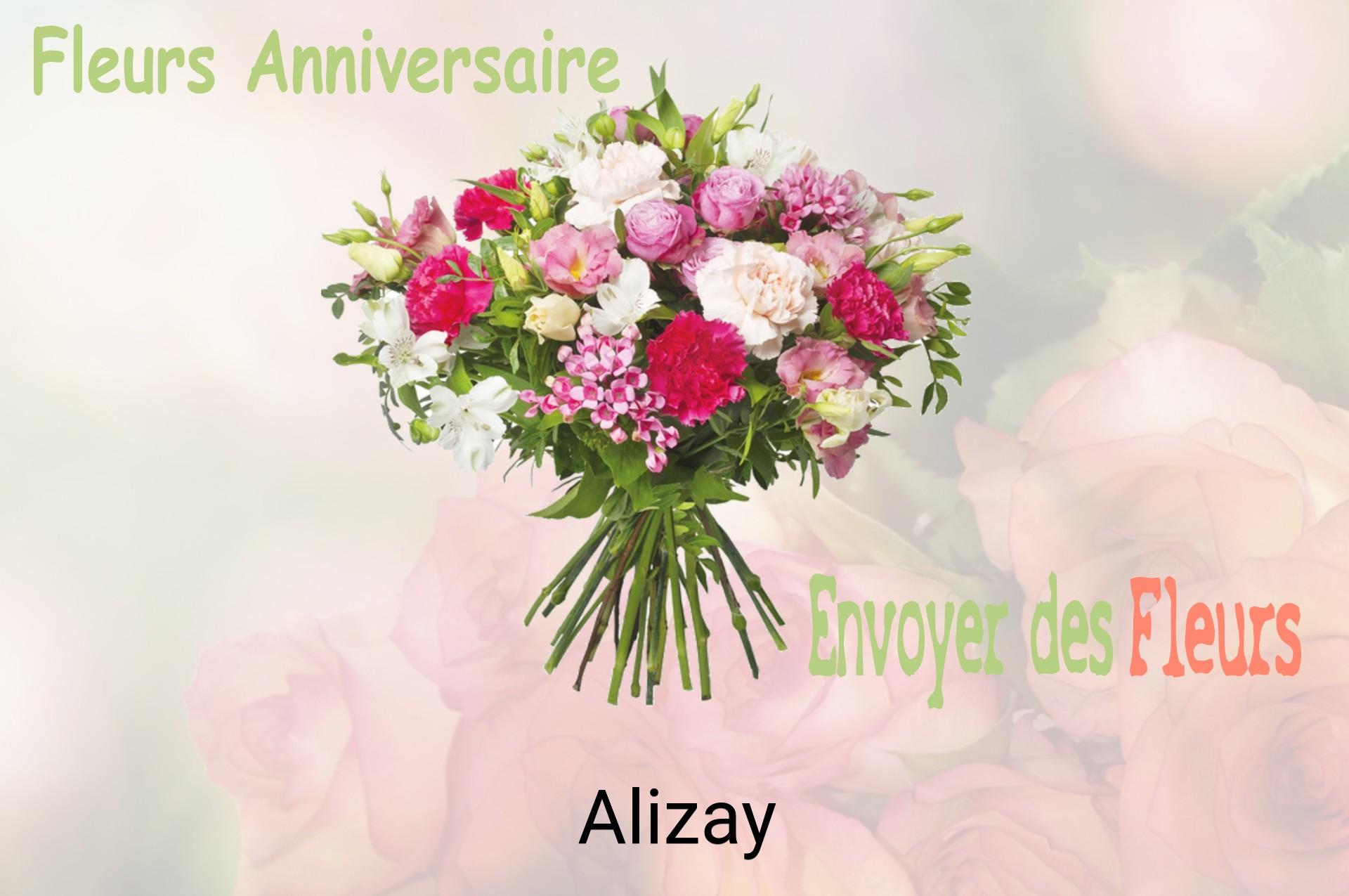 Bouquet de fleurs d’anniversaire livré à Alizay